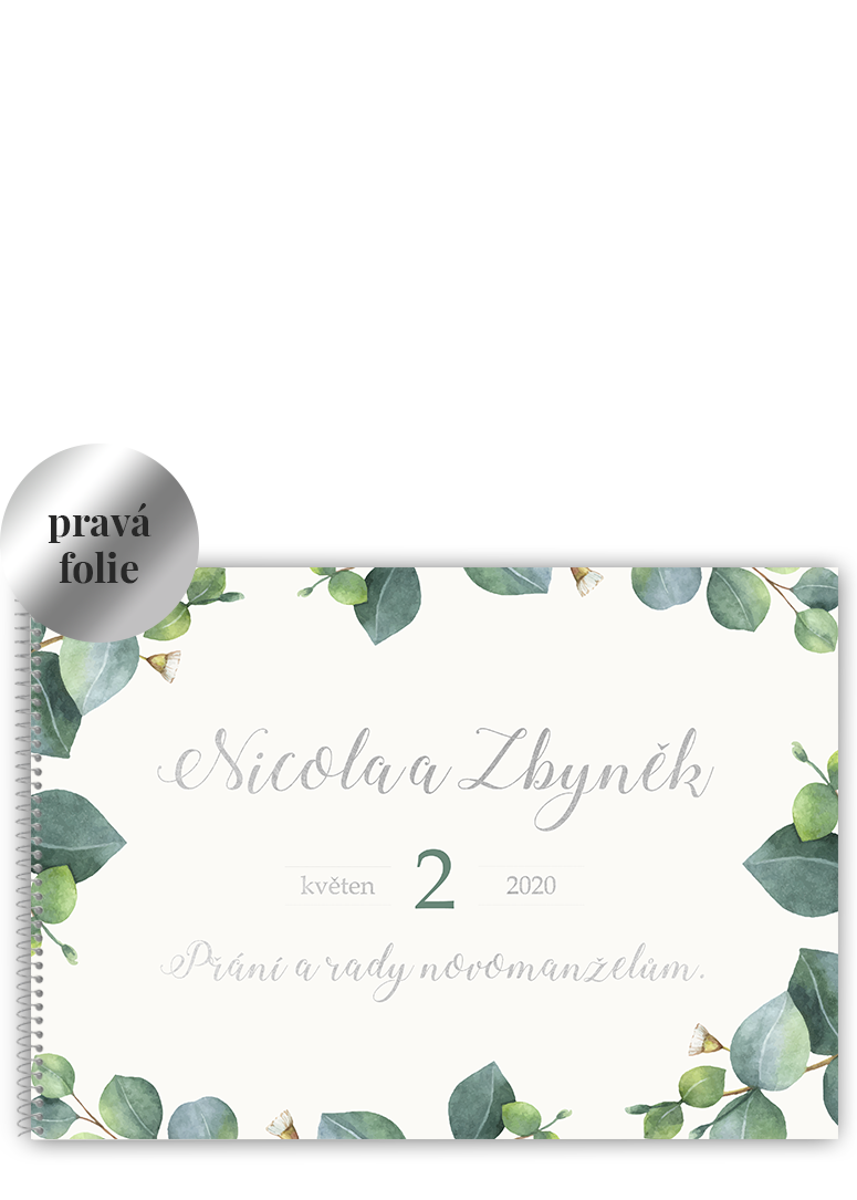 Svatební kniha - Eukalyptus 5