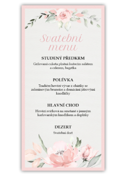 Chutné svatební menu. - Rose