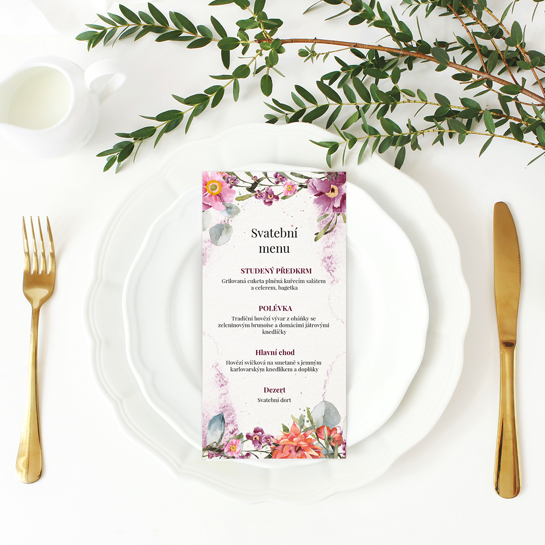 Svatební menu - Rosey 2