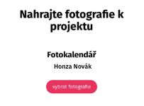 Nahrání fotek v editoru na mobilu