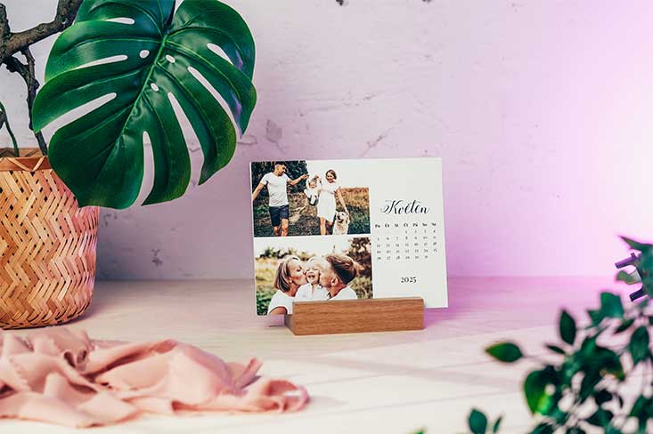 Měsíční stolní fotokalendář Tiskařík