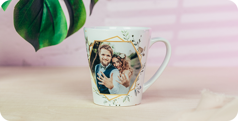 Hrnek s valstním potiskem - Latte malý