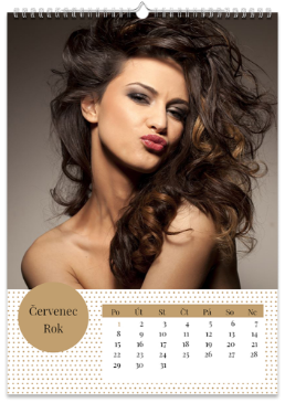 Fotokalendář exklusiv na výšku - Elegance